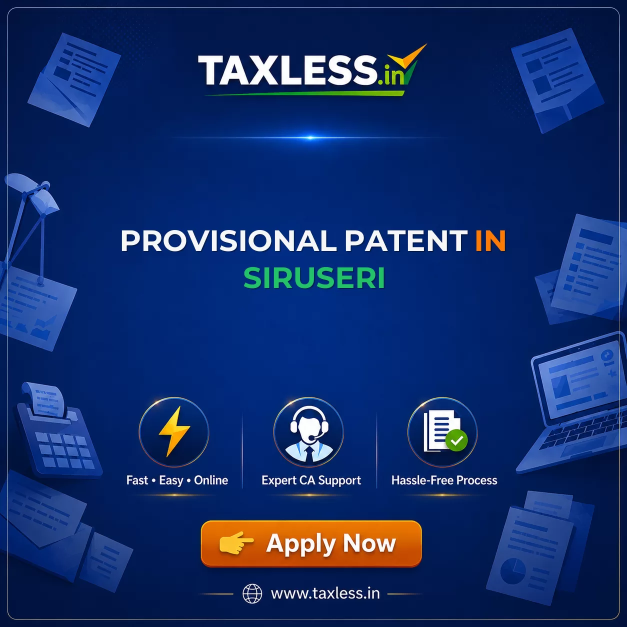 Provisional Patent in Siruseri