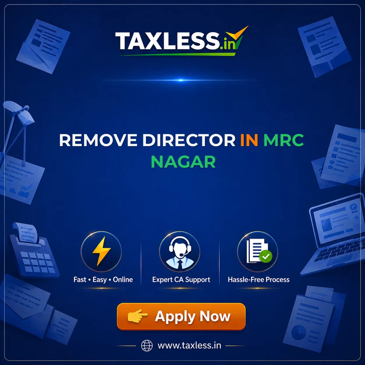 Remove Director in Mrc Nagar