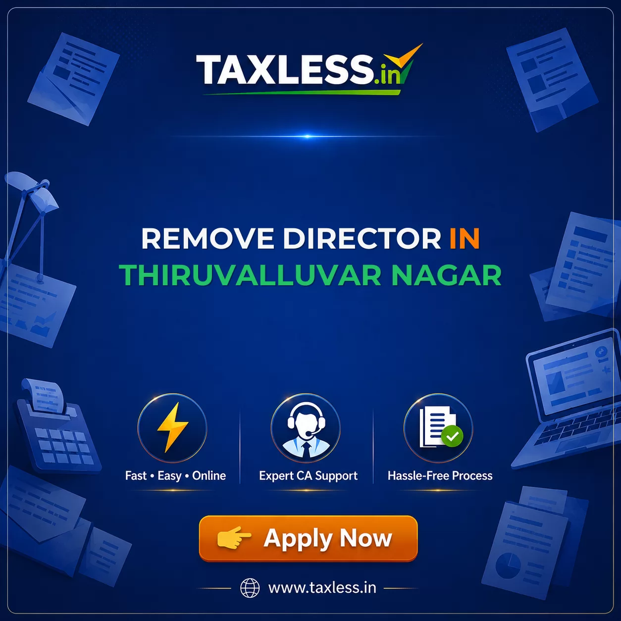 Remove Director in Thiruvalluvar Nagar