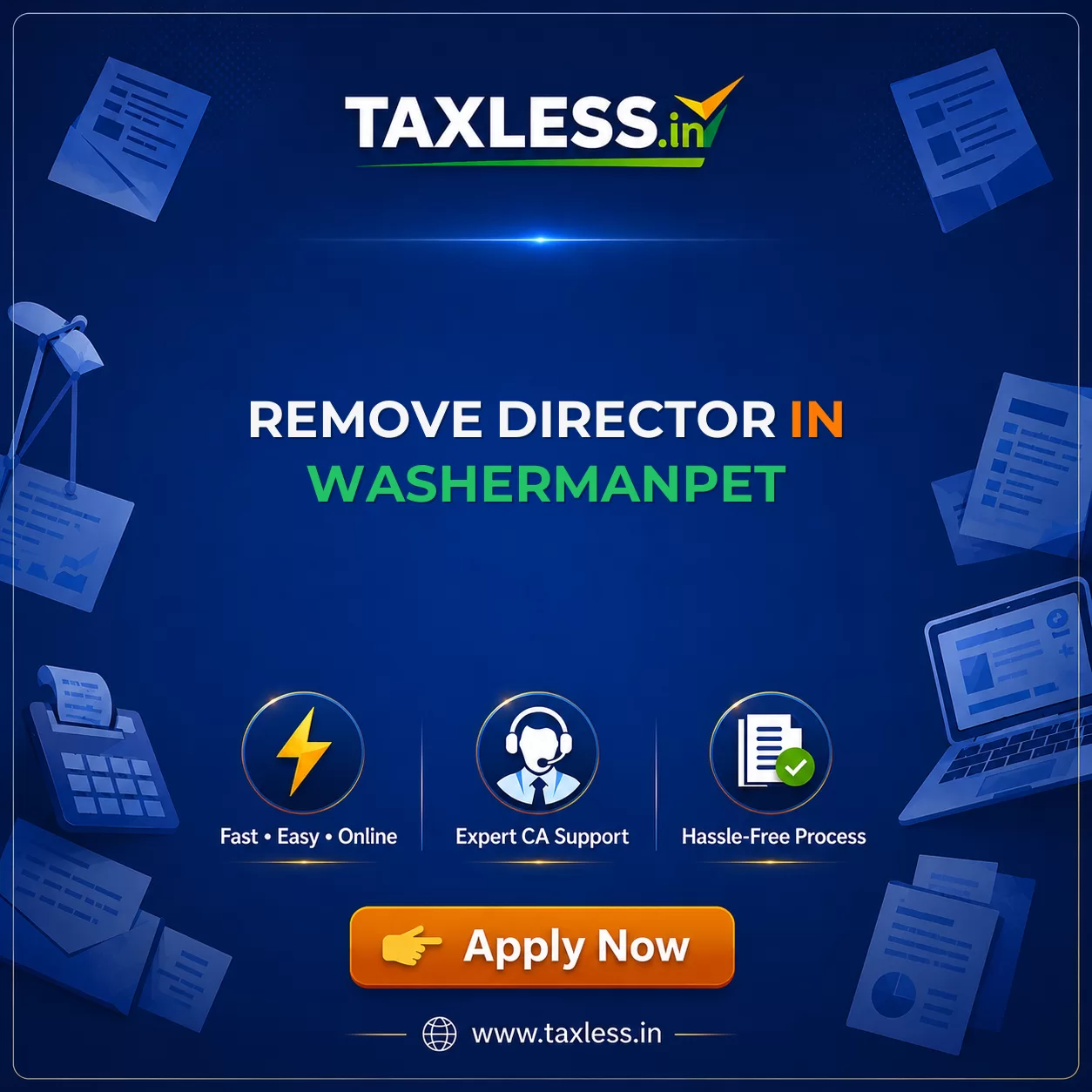 Remove Director in Washermanpet