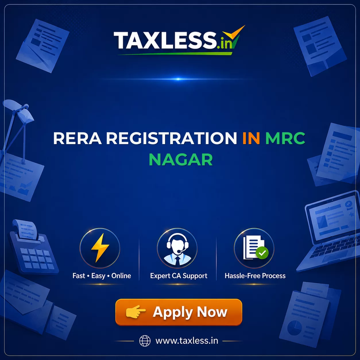 RERA Registration in Mrc Nagar