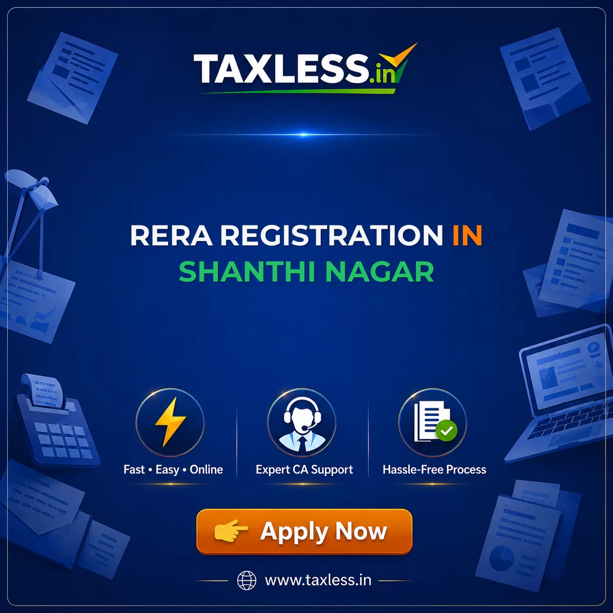 RERA Registration in Shanthi Nagar