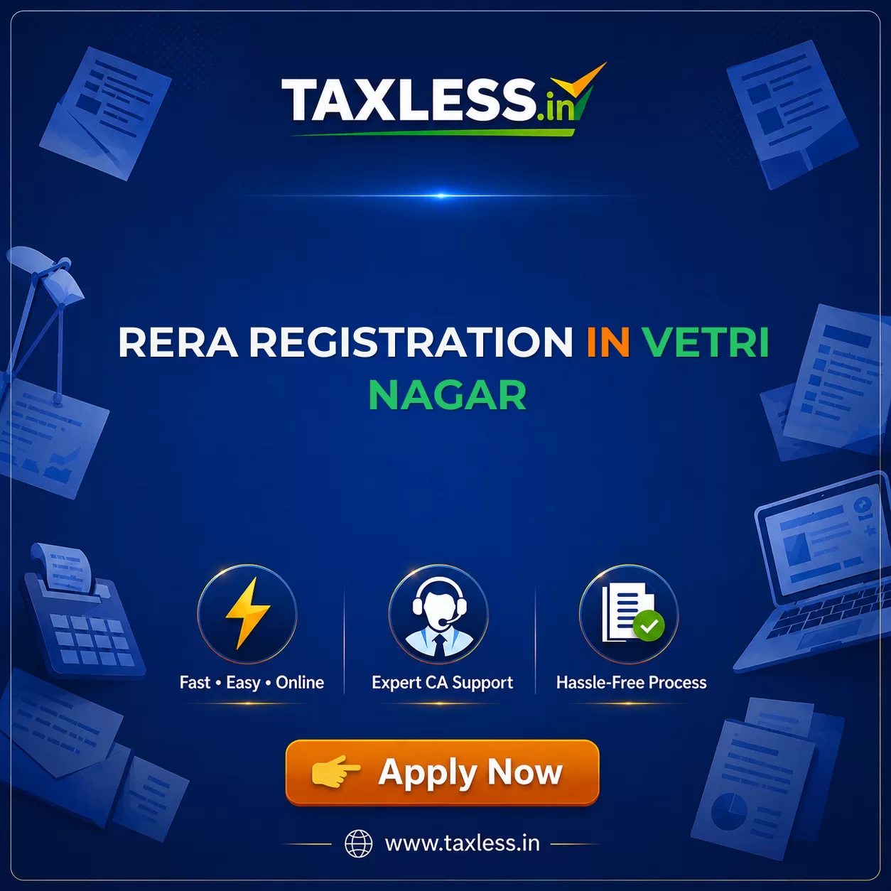 RERA Registration in Vetri Nagar