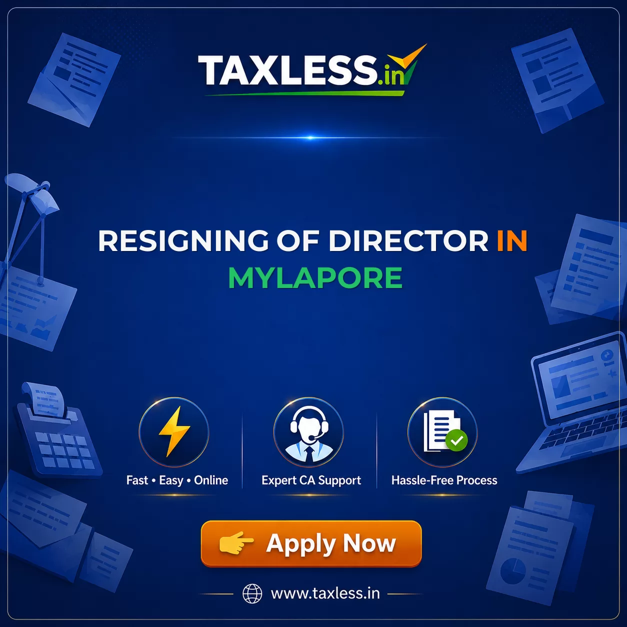 Resigning Of Director in Mylapore