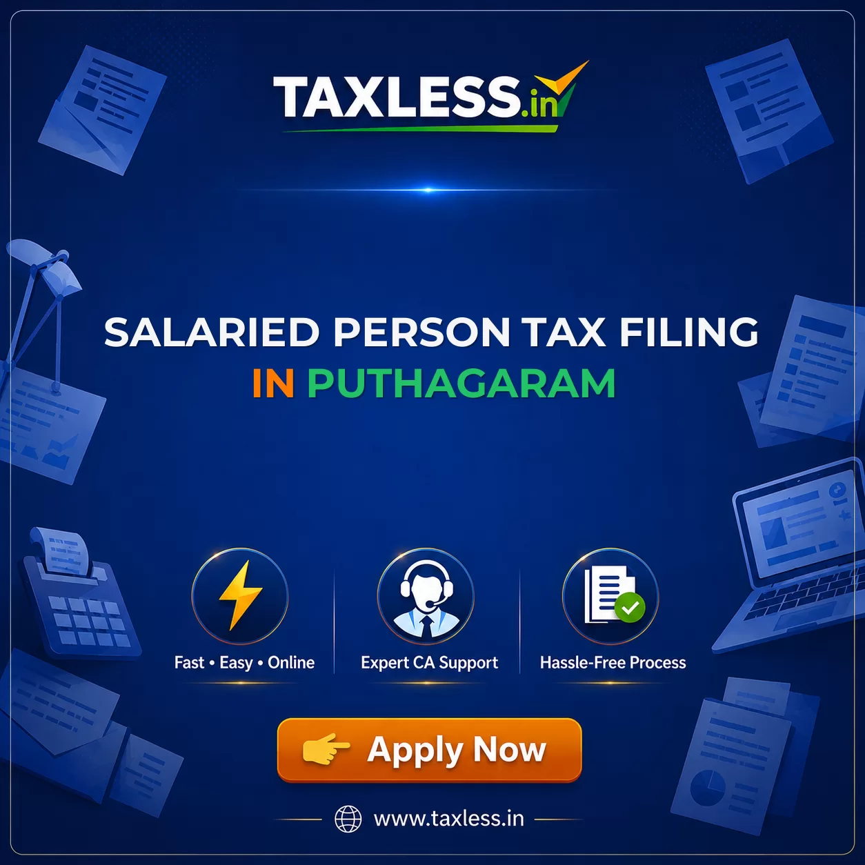 Salaried Person Tax Filing in Puthagaram