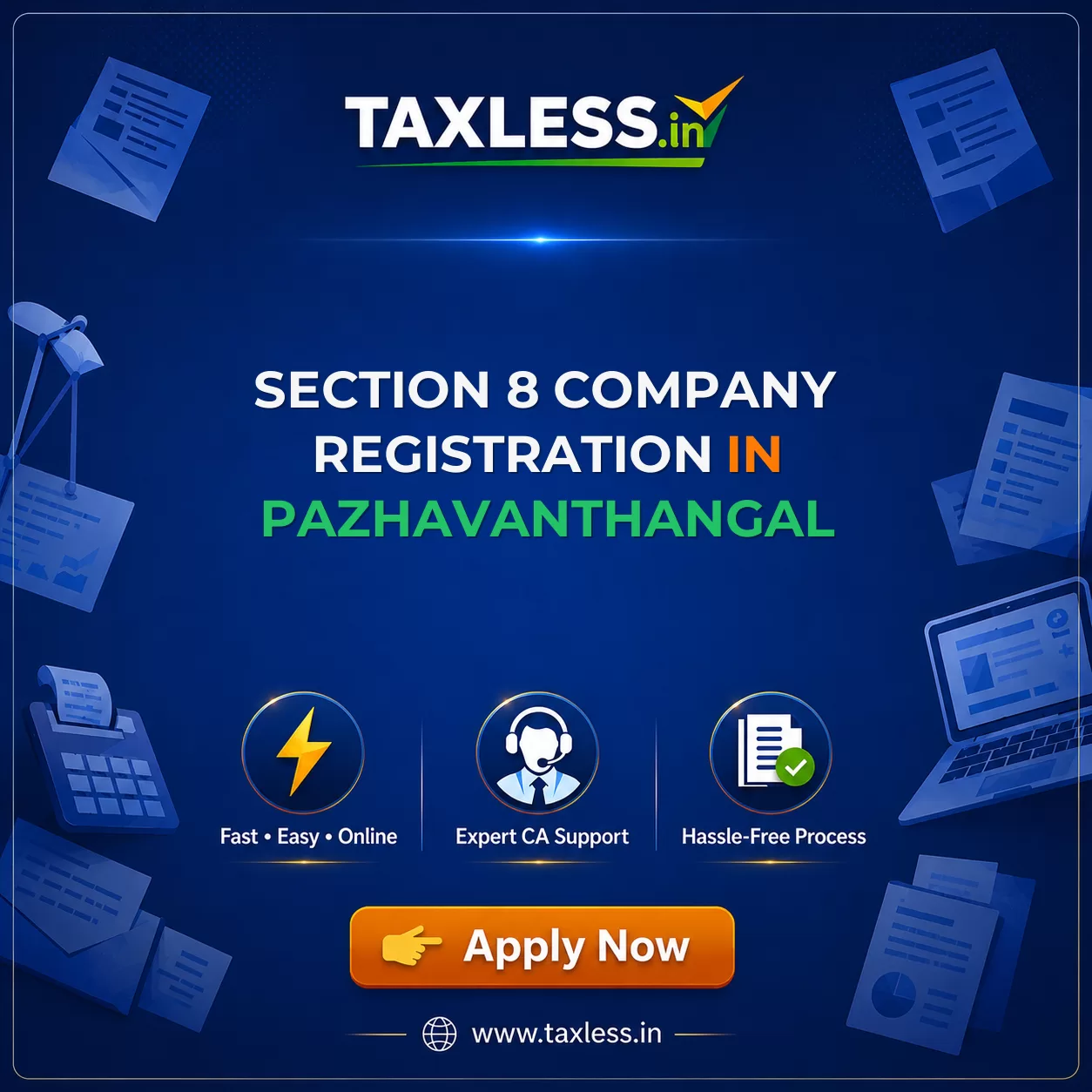 Section 8 Company Registration in Pazhavanthangal