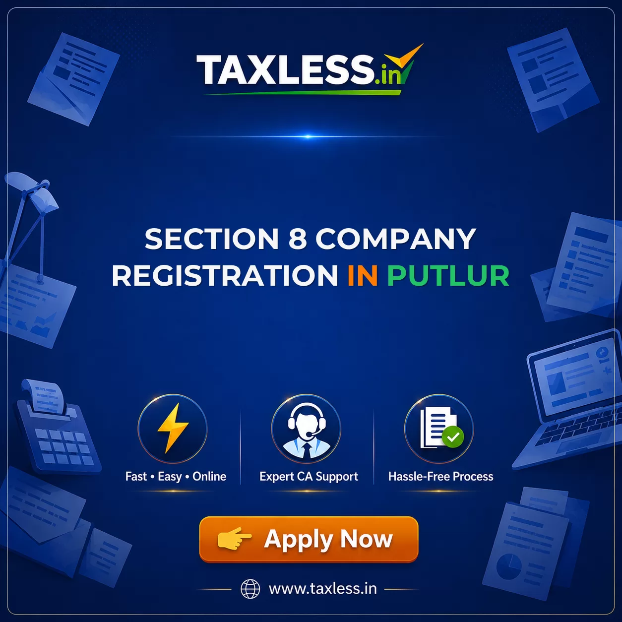 Section 8 Company Registration in Putlur