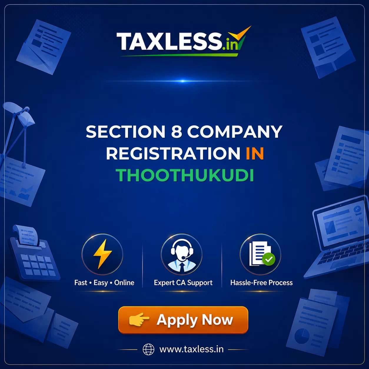 Section 8 Company Registration in Thoothukudi