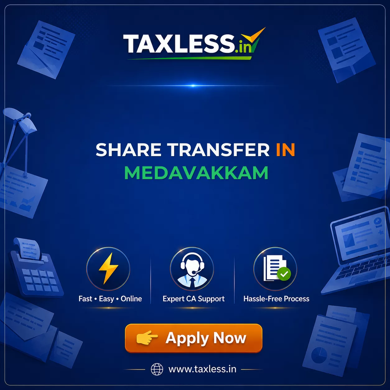 Share Transfer in Medavakkam