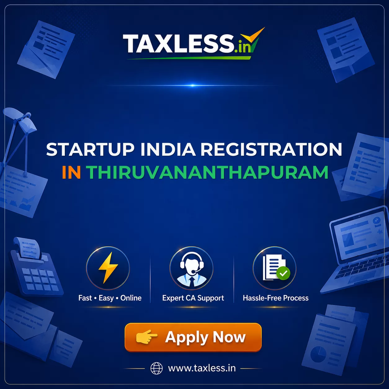 Startup India Registration in Thiruvananthapuram