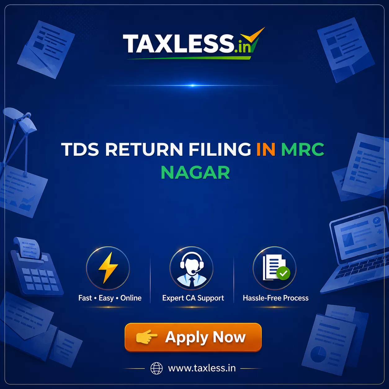 TDS Return Filing in Mrc Nagar