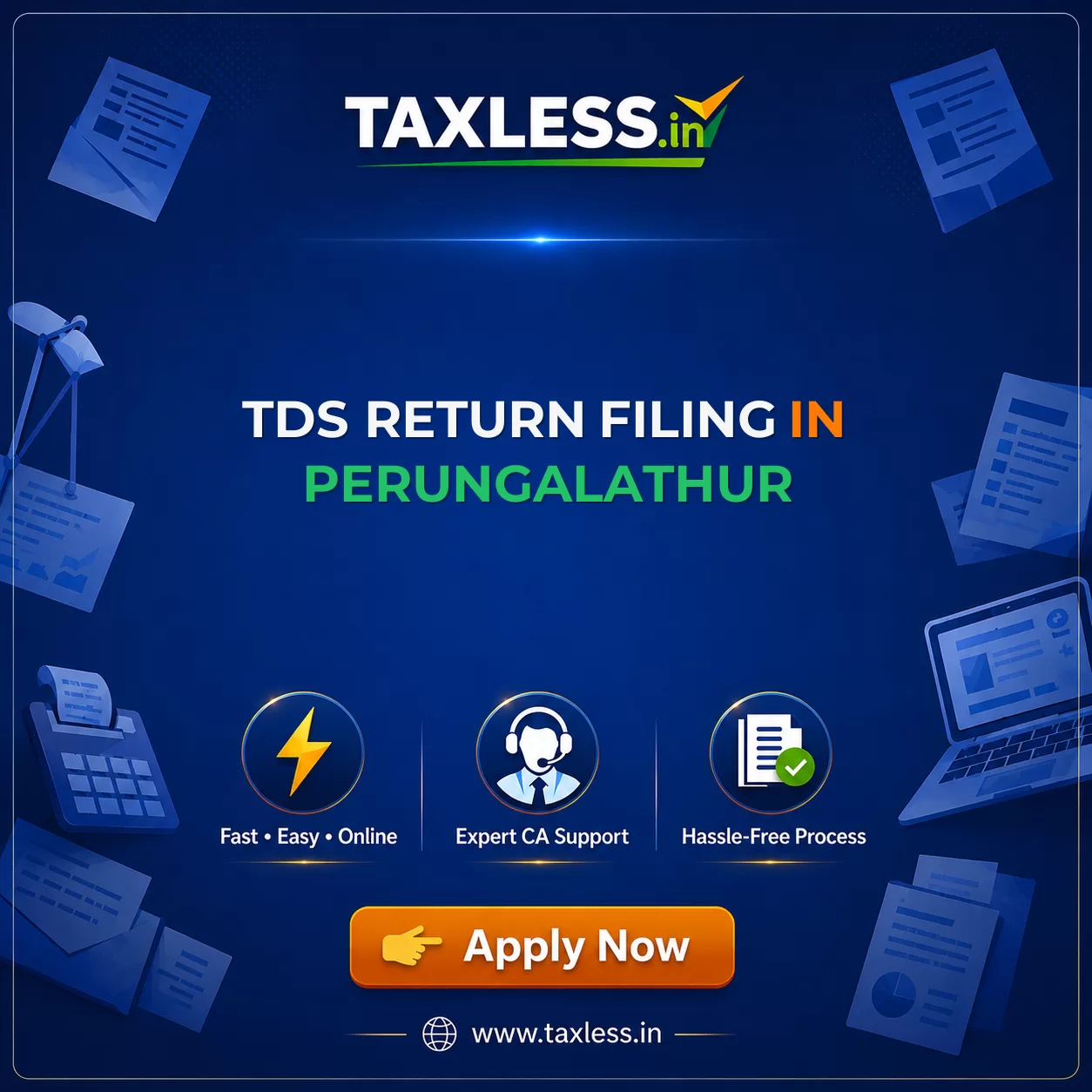 TDS Return Filing in Perungalathur