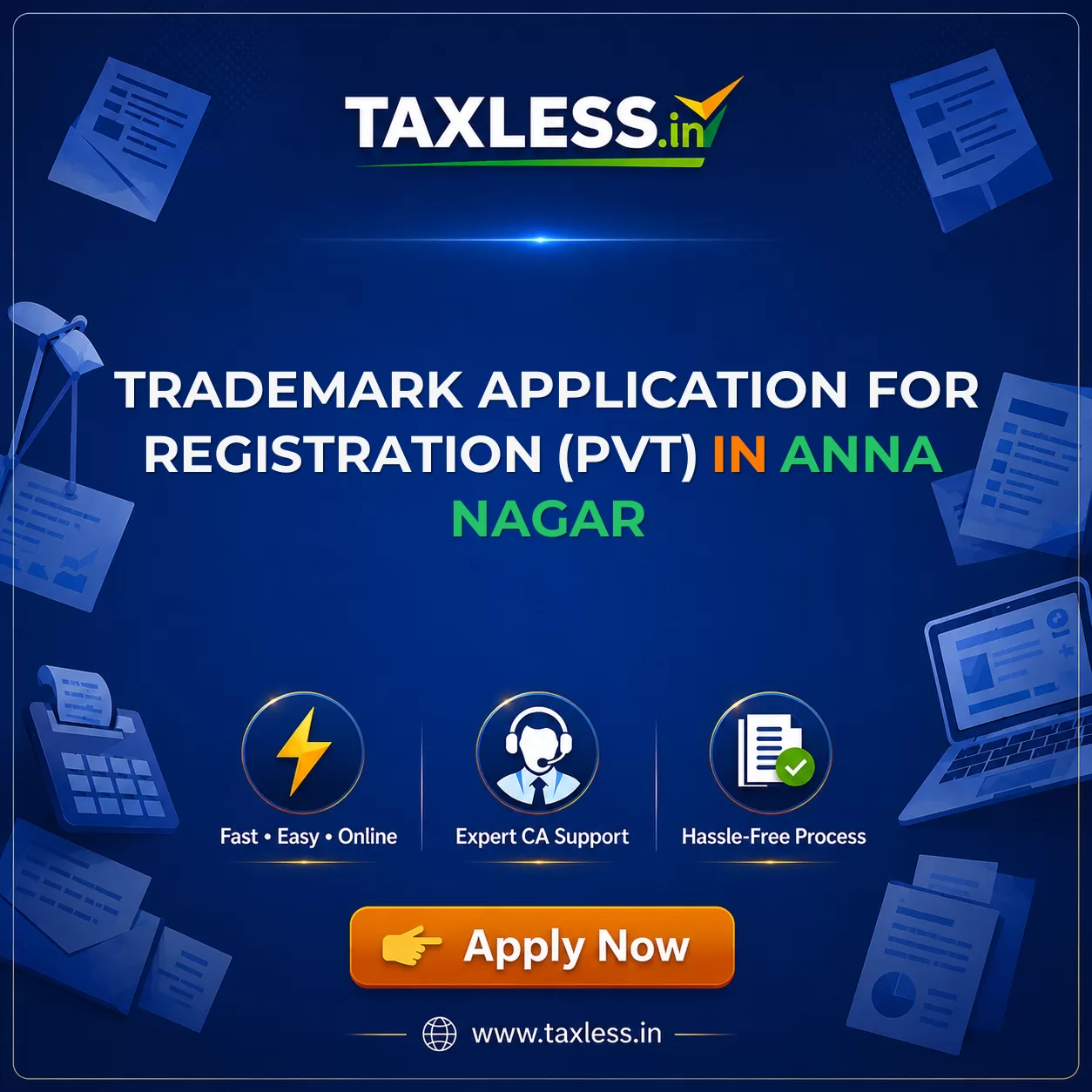Trademark Application For Registration (Pvt) in Anna Nagar