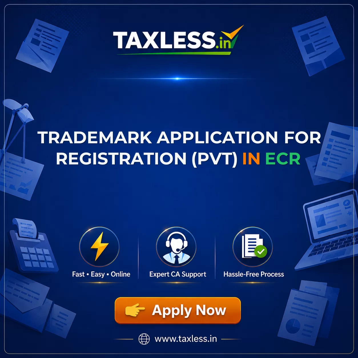 Trademark Application For Registration (Pvt) in Ecr