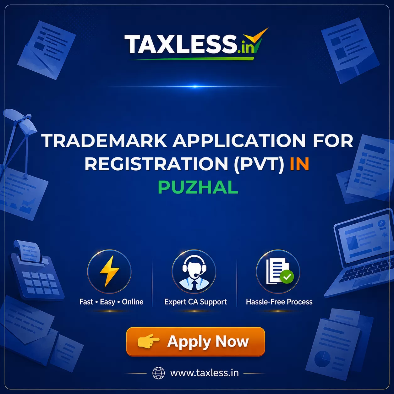 Trademark Application For Registration (Pvt) in Puzhal