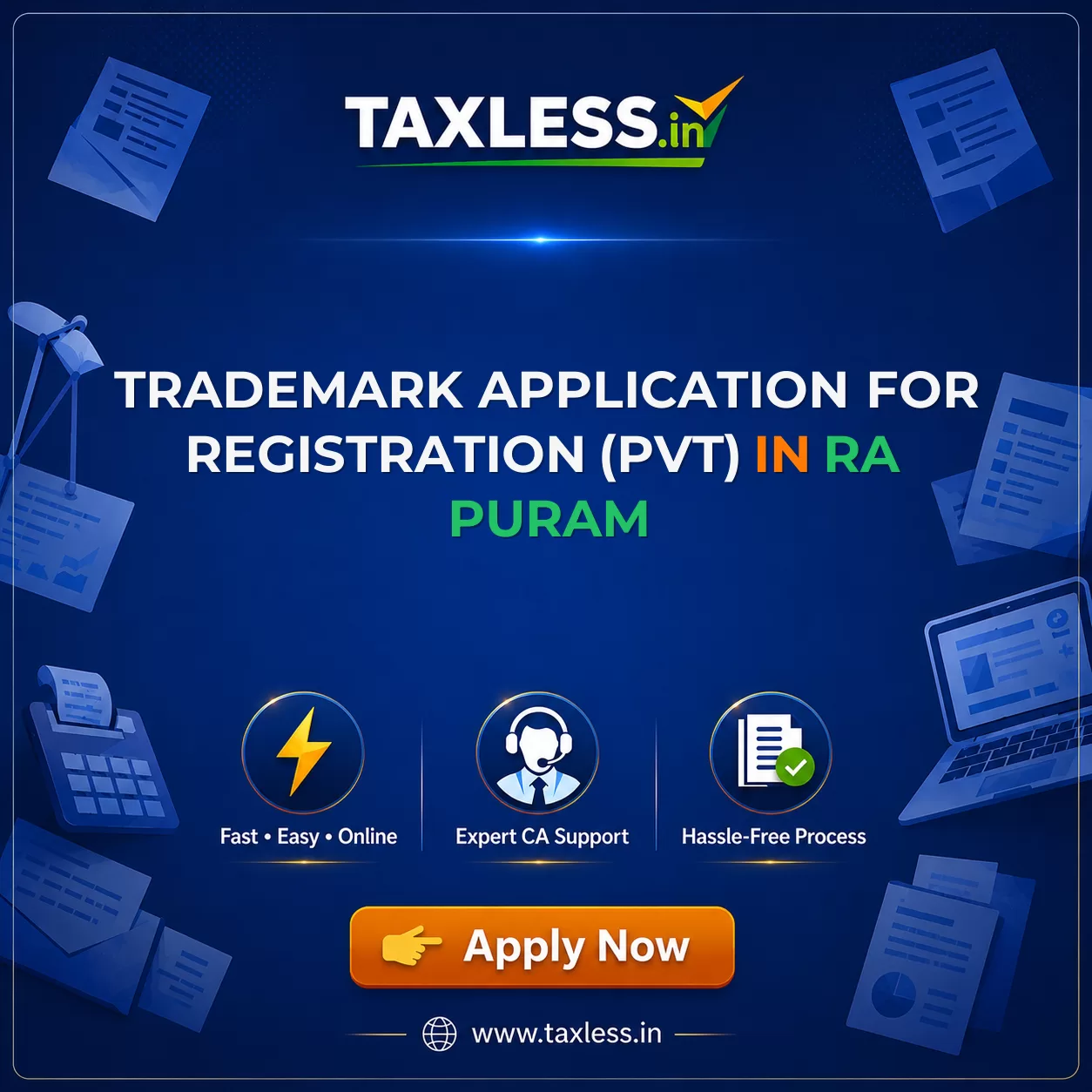 Trademark Application For Registration (Pvt) in Ra Puram