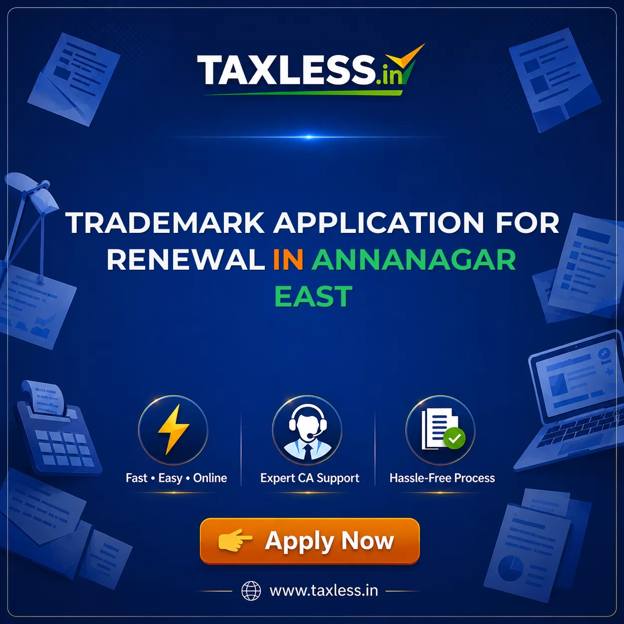 Trademark Application For Renewal in Annanagar East