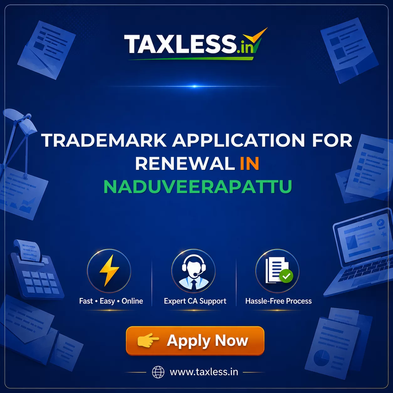 Trademark Application For Renewal in Naduveerapattu