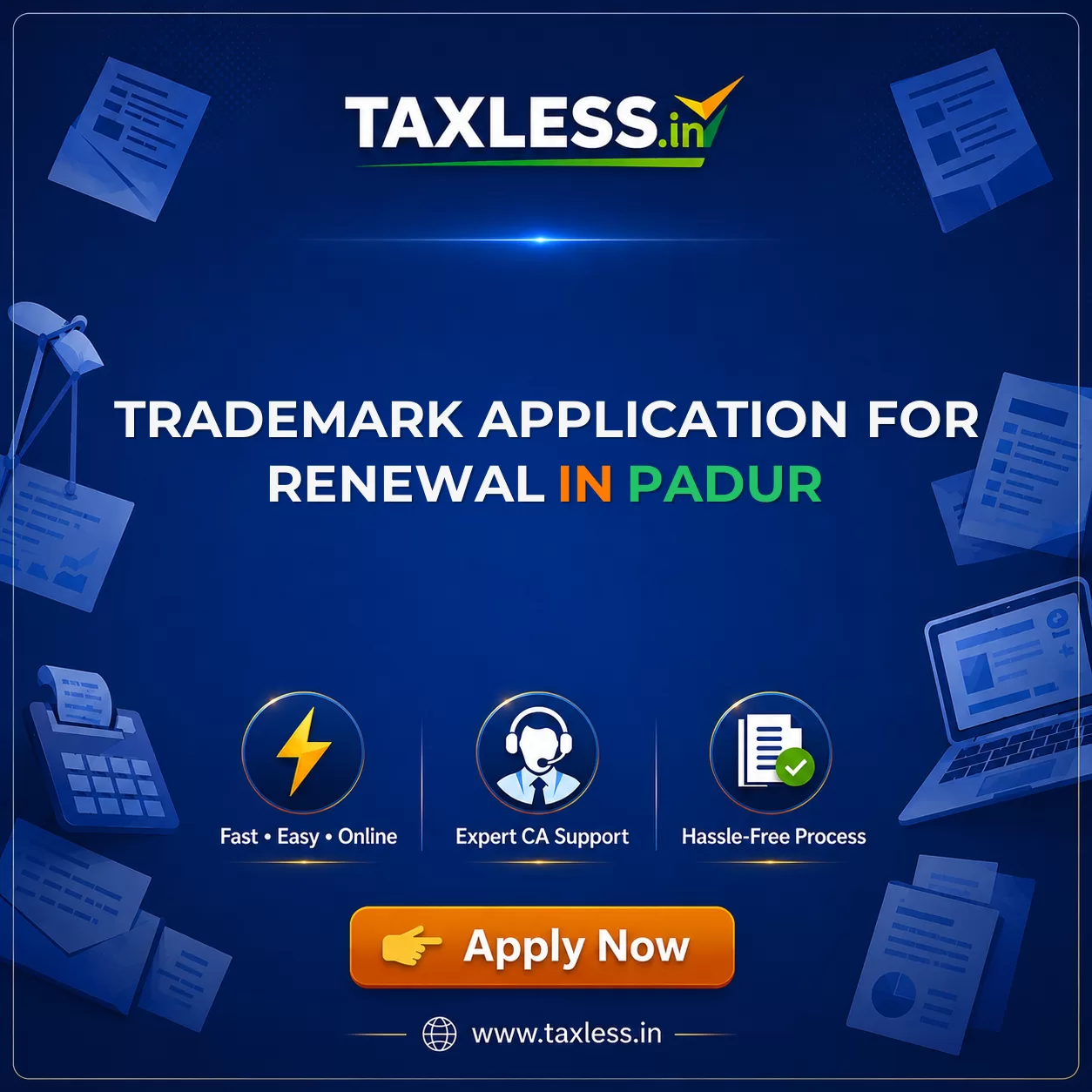 Trademark Application For Renewal in Padur
