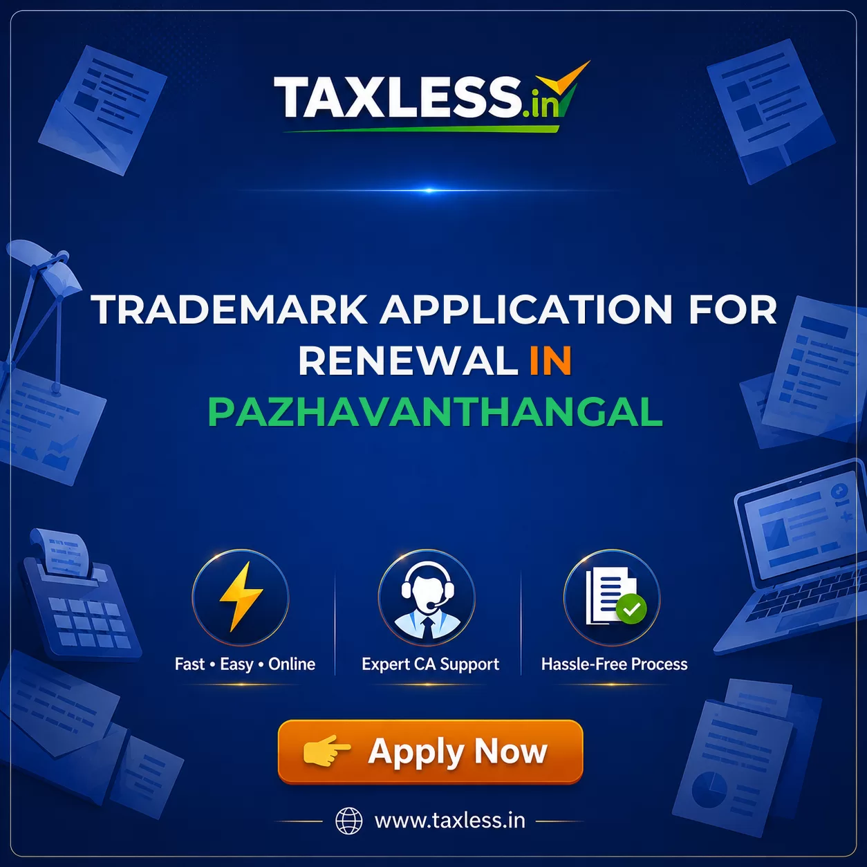 Trademark Application For Renewal in Pazhavanthangal