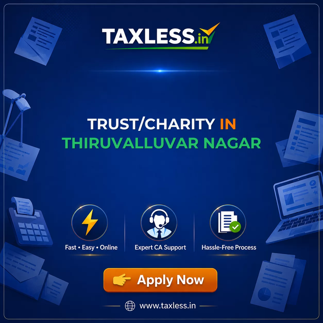 Trust/Charity in Thiruvalluvar Nagar