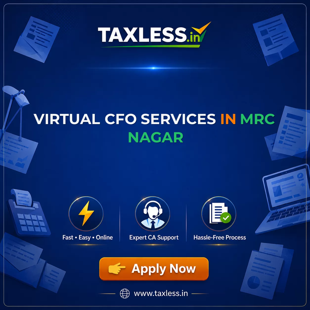 Virtual CFO Services in Mrc Nagar